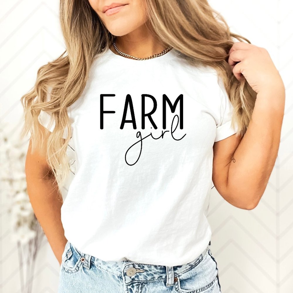 NWT Farm Girl T-Shirt - Any Size